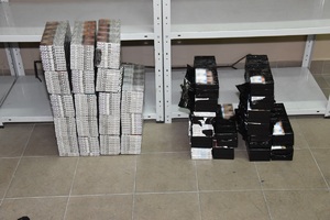 Zabezpieczanie papierosów pochodzących z przemytu