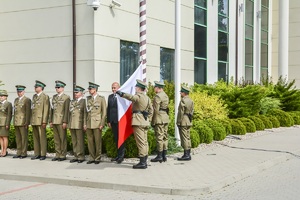 Ślubowanie nowo przyjętych funkcjonariuszy NOSG