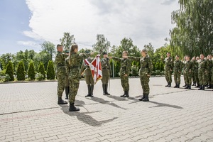 Ślubowanie nowo przyjętych funkcjonariuszy NOSG