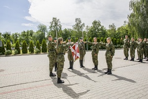 Ślubowanie nowo przyjętych funkcjonariuszy NOSG