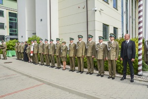 Ślubowanie nowo przyjętych funkcjonariuszy NOSG