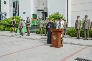 Ślubowanie nowo przyjętych funkcjonariuszy NOSG