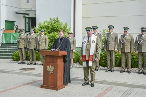 Ślubowanie nowo przyjętych funkcjonariuszy NOSG