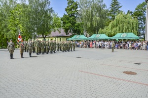 Ślubowanie nowo przyjętych funkcjonariuszy NOSG