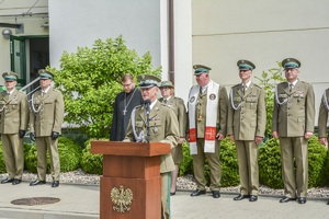 Ślubowanie nowo przyjętych funkcjonariuszy NOSG