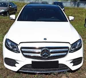 Zabezpieczanie odnalezionego pojazdu marki Mercedes-Benz