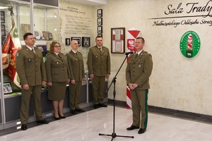 Uroczysta zbiórka kadry NOSG