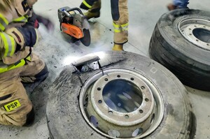34 kg suszu konopi indyjskich ukrytych w kołach ciężarówki