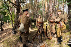 Chwila odpoczynku podczas marszu