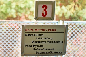 Karta informacyjna dotycząca realizowanego połączenia kolejowego
