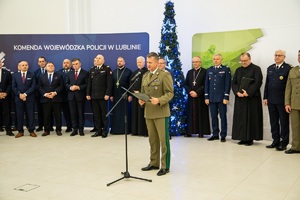 Spotkanie opłatkowe lubelskich służb mundurowych