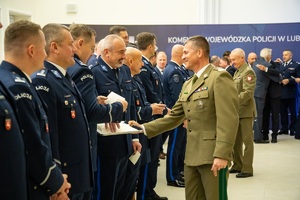 Spotkanie opłatkowe lubelskich służb mundurowych