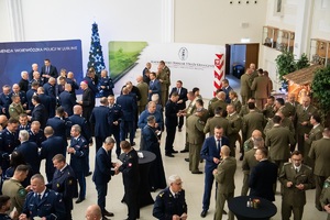 Spotkanie opłatkowe lubelskich służb mundurowych