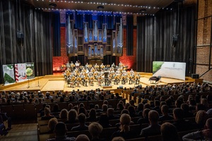 Koncert karnawałowy Orkiestry Reprezentacyjnej Straży Granicznej w Filharmonii Lubelskiej