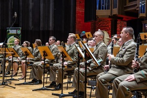 Koncert karnawałowy Orkiestry Reprezentacyjnej Straży Granicznej w Filharmonii Lubelskiej