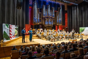 Koncert karnawałowy Orkiestry Reprezentacyjnej Straży Granicznej w Filharmonii Lubelskiej