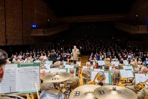 Koncert karnawałowy Orkiestry Reprezentacyjnej Straży Granicznej w Filharmonii Lubelskiej