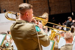 Koncert karnawałowy Orkiestry Reprezentacyjnej Straży Granicznej w Filharmonii Lubelskiej