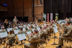 Koncert karnawałowy Orkiestry Reprezentacyjnej Straży Granicznej w Filharmonii Lubelskiej
