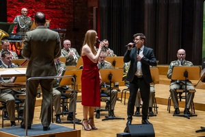 Koncert karnawałowy Orkiestry Reprezentacyjnej Straży Granicznej w Filharmonii Lubelskiej
