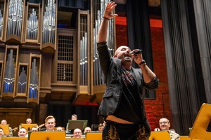Koncert karnawałowy Orkiestry Reprezentacyjnej Straży Granicznej w Filharmonii Lubelskiej