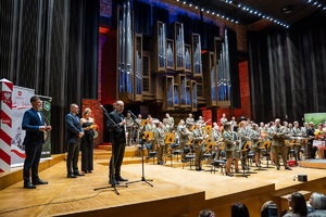 Koncert karnawałowy Orkiestry Reprezentacyjnej Straży Granicznej w Filharmonii Lubelskiej