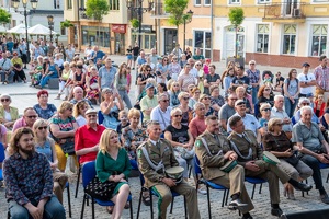 Publiczność podczas koncertu Orkiestry Reprezentacyjnej SG w Chełmie