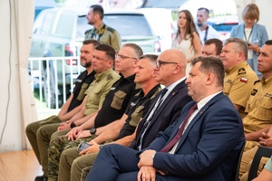 Uczestnicy targów podczas prowadzonej prelekcji