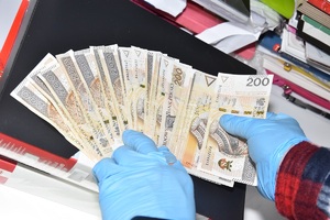 Zabezpieczanie środków finansowych przez funkcjonariusza SG