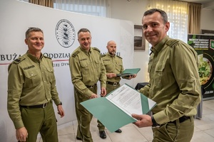 Komendant NOSG składa podziękowania