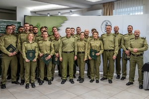 Wspólne zdjęcie wszystkich laureatów Gali Mistrzów Sportu NOSG