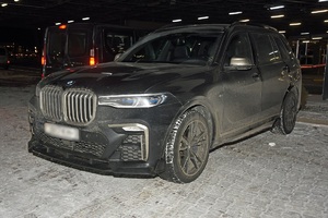BMW odzyskane przez Straż Graniczną w Terespolu