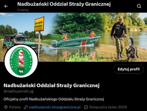 Profil NOSG na X