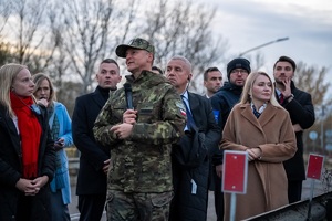 Wizyta posłów do Parlamentu Europejskiego na wschodniej granicy Polski