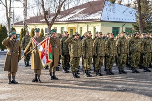 Ślubowanie nowo przyjętych funkcjonariuszy NOSG