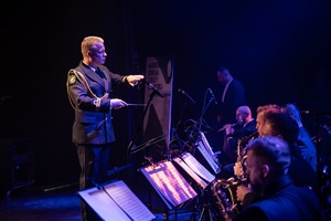 Koncert Orkiestry Morskiego Oddziału SG w NOSG z okazji 35. rocznicy powołania Straży Granicznej pt. "Zakochaj się w służbie" w CHDK