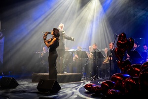 Koncert Orkiestry Morskiego Oddziału SG w NOSG z okazji 35. rocznicy powołania Straży Granicznej pt. "Zakochaj się w służbie" w CHDK