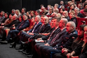 Koncert Orkiestry Morskiego Oddziału SG w NOSG z okazji 35. rocznicy powołania Straży Granicznej pt. "Zakochaj się w służbie" w CHDK