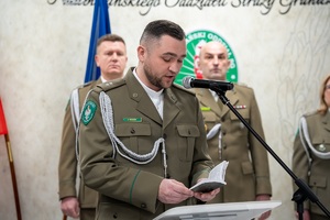 Ślubowanie funkcjonariuszy służby kontraktowej