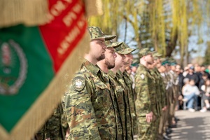 Ślubowanie funkcjonariuszy