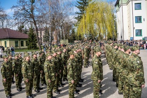 Ślubowanie funkcjonariuszy