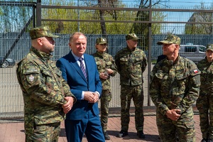 Wiceminister SWiA z wizytą w Nadbużańskim OSG