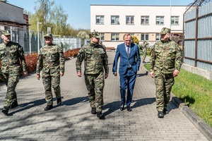 Wiceminister SWiA z wizytą w Nadbużańskim OSG