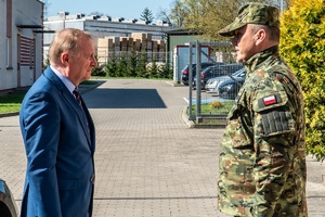 Wiceminister SWiA z wizytą w Nadbużańskim OSG
