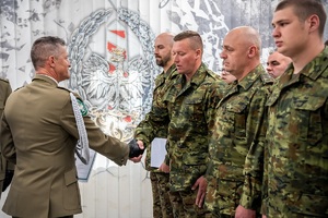 Ślubowanie funkcjonariuszy służby kontraktowej