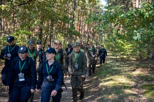 Uczestnicy marszu