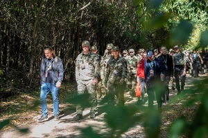 Uczestnicy marszu