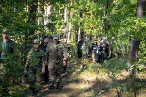 Uczestnicy marszu