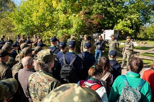 Uczestnicy marszu