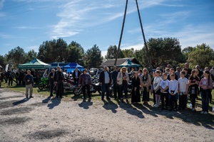 Uczestnicy uroczystości obchodów 87. rocznicy bitwy pod Wytycznem